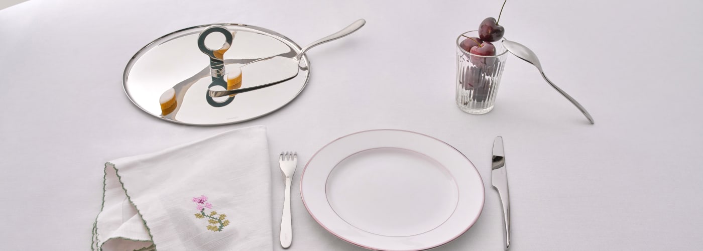 L'Ame de Christofle Stainless Steel 5-Piece Flatware Set